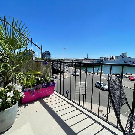 "L'Ancre" Studio Perret Pleine Vue Mer Le Havre Extérieur photo