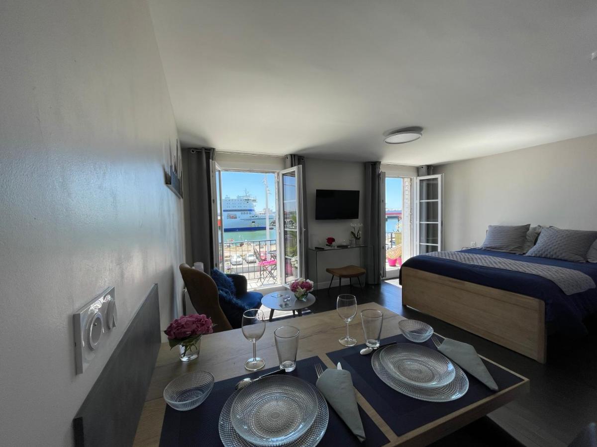 "L'Ancre" Studio Perret Pleine Vue Mer Le Havre Extérieur photo