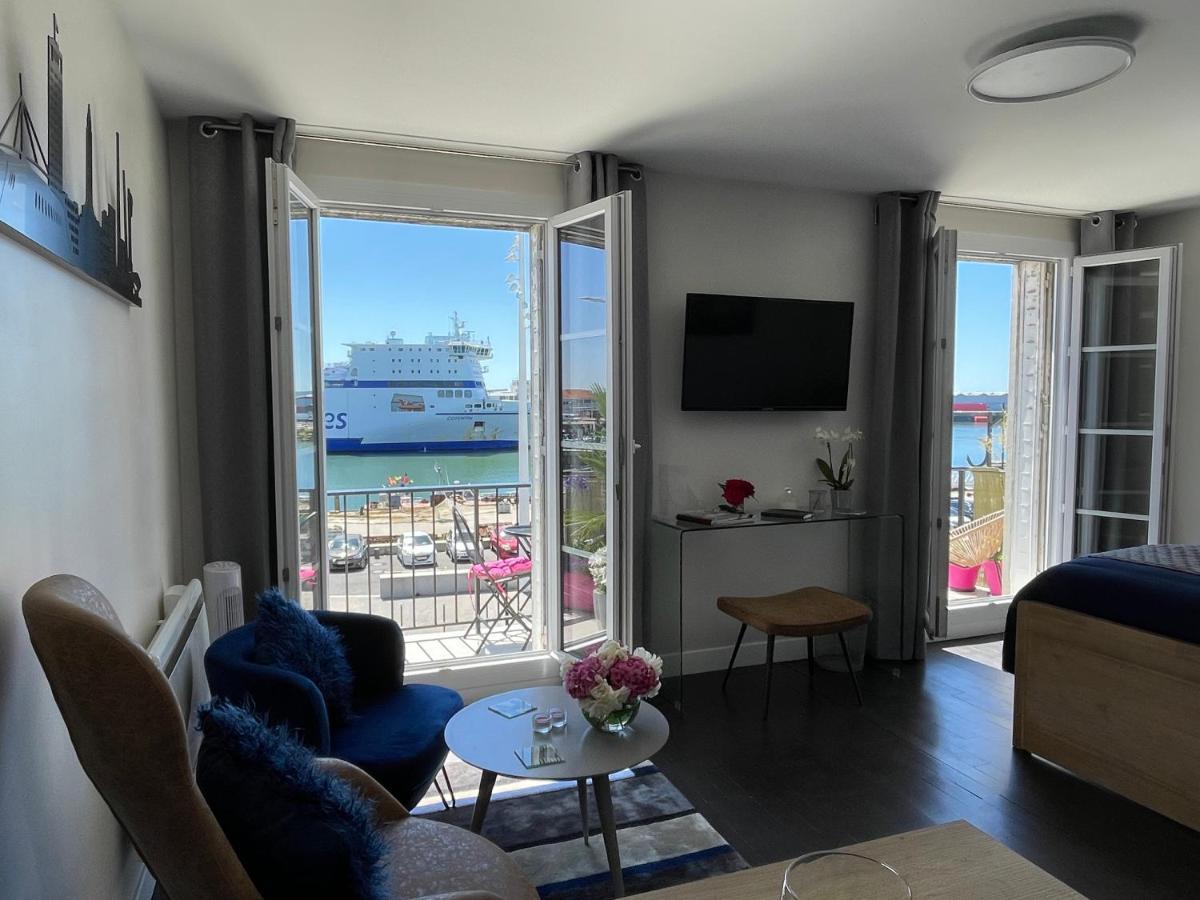 "L'Ancre" Studio Perret Pleine Vue Mer Le Havre Extérieur photo