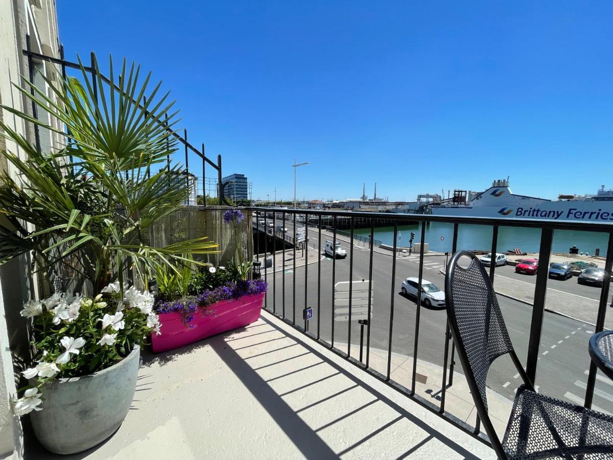 "L'Ancre" Studio Perret Pleine Vue Mer Le Havre Extérieur photo