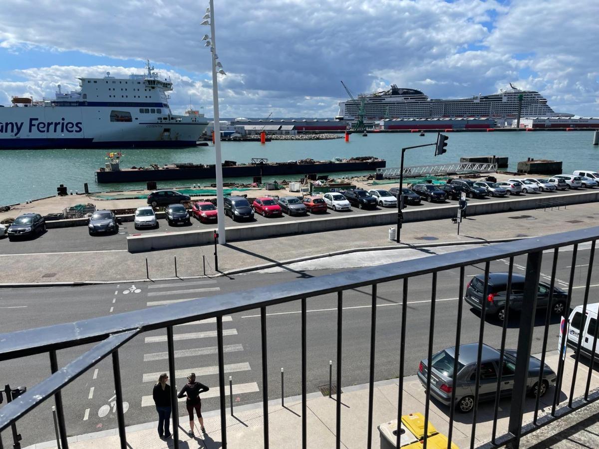 "L'Ancre" Studio Perret Pleine Vue Mer Le Havre Extérieur photo